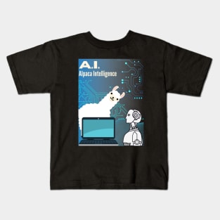 Alpaca Intelligence - Cute Alpaca Kids T-Shirt